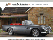 Tablet Screenshot of oandssportscar.net